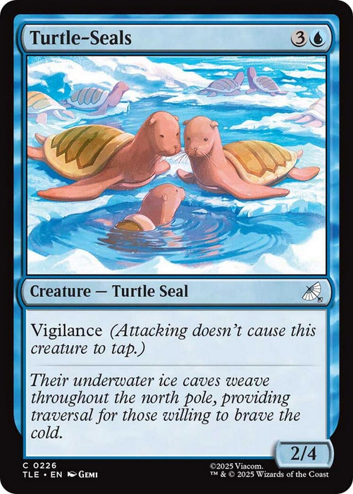 Image for Turtle-Seals (226) (Foil) [Avatar: The Last Airbender: Eternal-Legal] - Magic: The Gathering