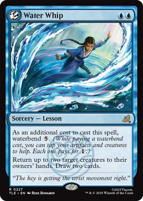 Image for Water Whip (227) (Foil) [Avatar: The Last Airbender: Eternal-Legal] - Magic: The Gathering