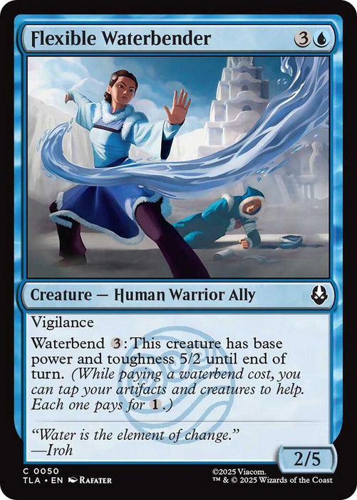 Image for Flexible Waterbender (50) [Avatar: The Last Airbender] - Magic: The Gathering