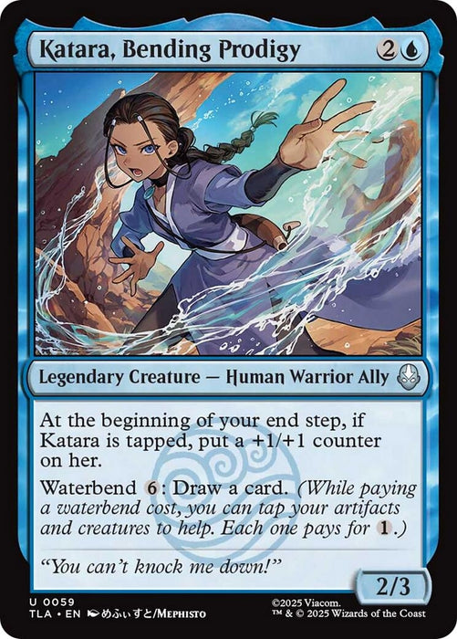 Image for Katara, Bending Prodigy (59) [Avatar: The Last Airbender] - Magic: The Gathering