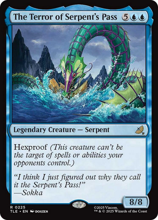 Image for The Terror of Serpent's Pass (225) (Foil) [Avatar: The Last Airbender: Eternal-Legal] - Magic: The Gathering
