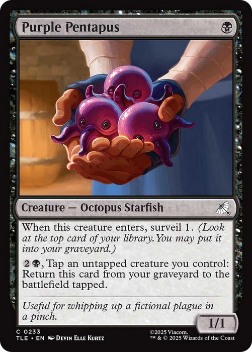 Image for Purple Pentapus (233) [Avatar: The Last Airbender: Eternal-Legal] - Magic: The Gathering