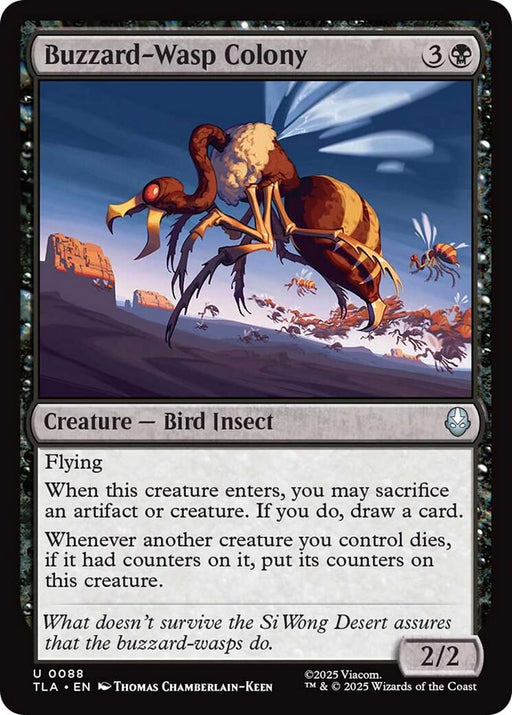 Image for Buzzard-Wasp Colony (88) [Avatar: The Last Airbender] - Magic: The Gathering