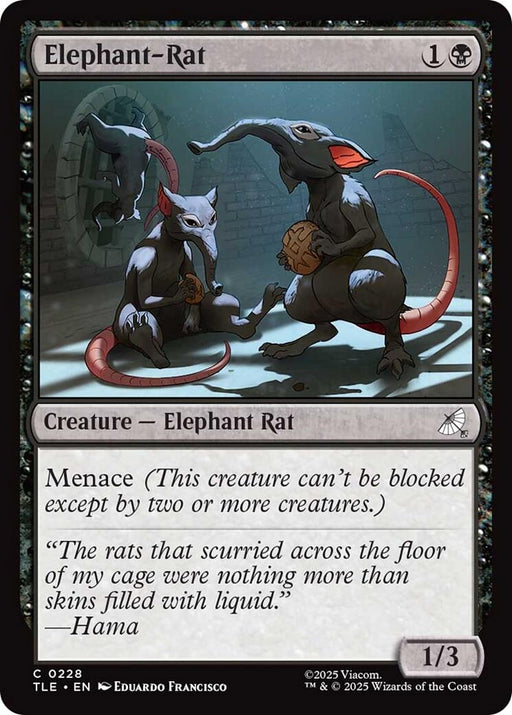 Image for Elephant-Rat (228) [Avatar: The Last Airbender: Eternal-Legal] - Magic: The Gathering