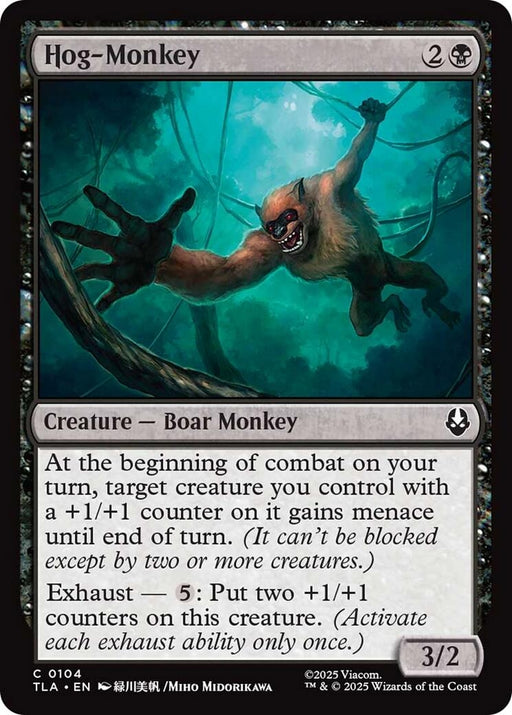 Image for Hog-Monkey (104) (Foil) [Avatar: The Last Airbender] - Magic: The Gathering