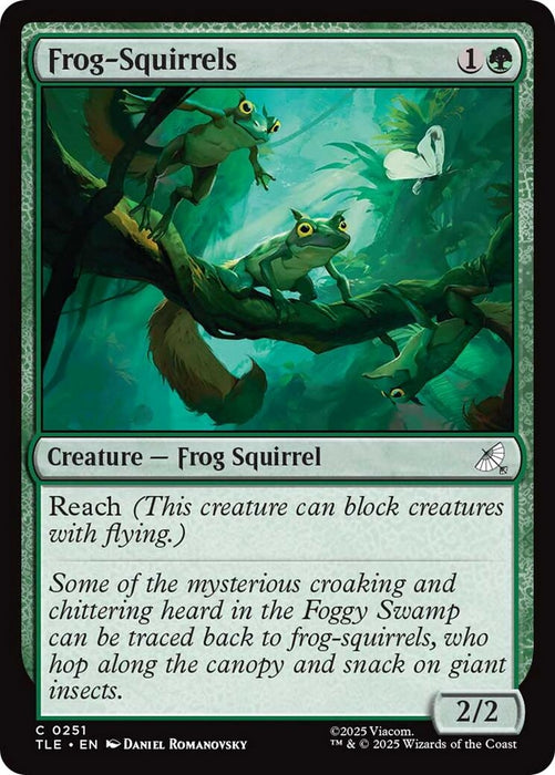 Image for Frog-Squirrels (251) (Foil) [Avatar: The Last Airbender: Eternal-Legal] - Magic: The Gathering
