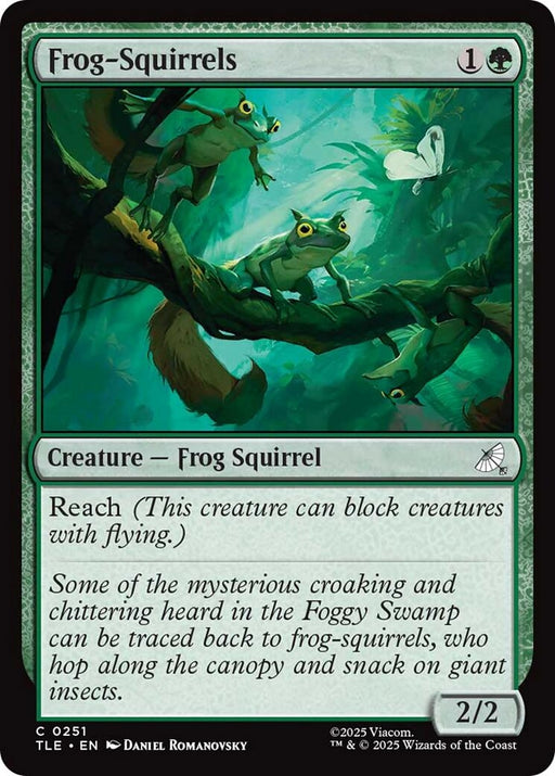 Image for Frog-Squirrels (251) (Foil) [Avatar: The Last Airbender: Eternal-Legal] - Magic: The Gathering