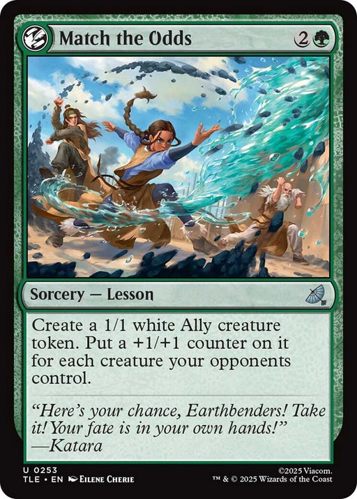 Image for Match the Odds (253) (Foil) [Avatar: The Last Airbender: Eternal-Legal] - Magic: The Gathering