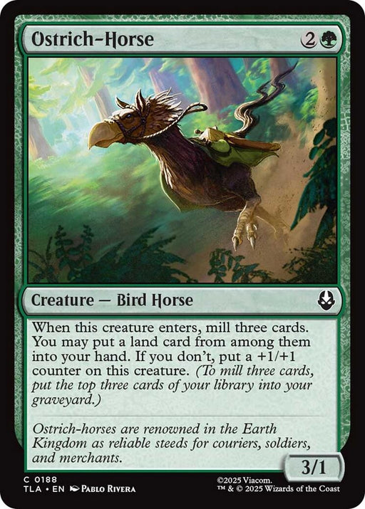 Image for Ostrich-Horse (188) [Avatar: The Last Airbender] - Magic: The Gathering
