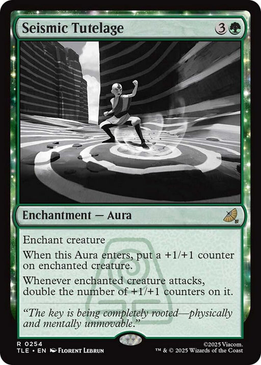Image for Seismic Tutelage (254) (Foil) [Avatar: The Last Airbender: Eternal-Legal] - Magic: The Gathering