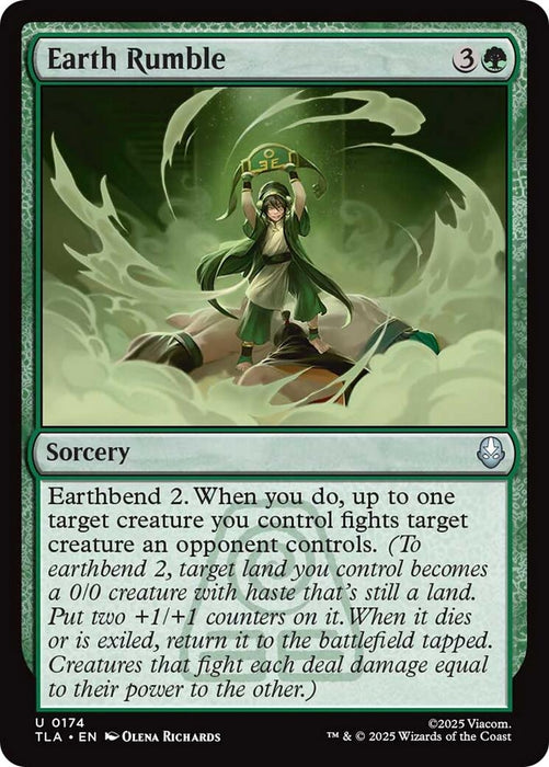 Image for Earth Rumble (174) (Foil) [Avatar: The Last Airbender] - Magic: The Gathering