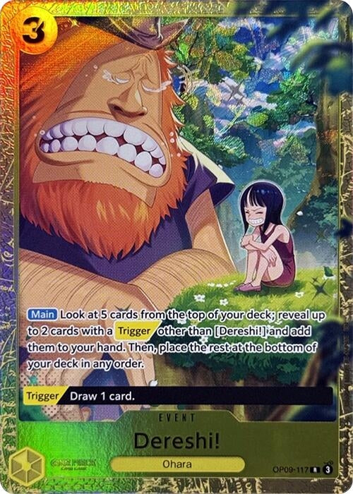 Image for Dereshi! (Premium Card Collection -Best Selection Vol. 4-) (OP09-117) (Foil) [One Piece Promotion Cards] - One Piece Card Game