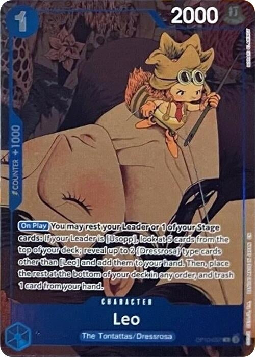 Image for Leo (Premium Card Collection -6 assort vol.1-) (OP10-057) (Foil) [One Piece Promotion Cards] - One Piece Card Game