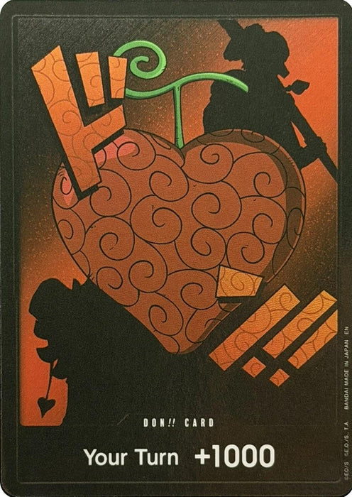 DON!! Card (Op-Op Fruit) (Devil Fruits Collection Vol. 3) (Foil) [One Piece Promotion Cards]