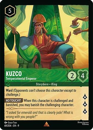 Kuzco - Temperamental Emperor (69/204) Cold Foil [Fabled]