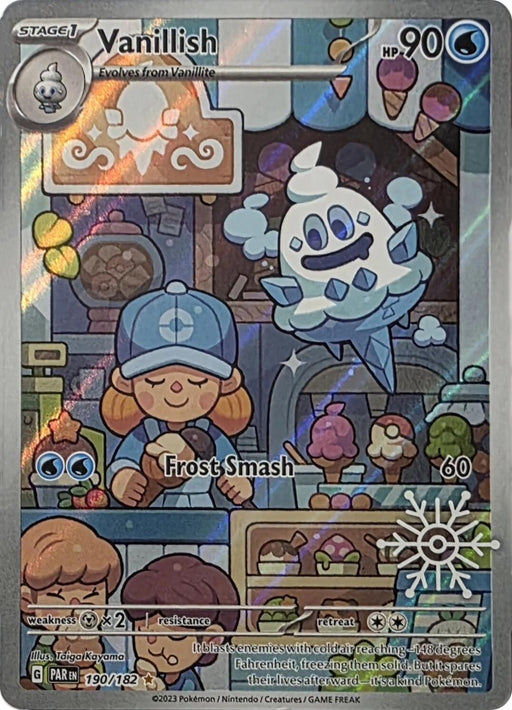 Image for Vanillish - 190/182 (Holiday Calendar) (190/182) (Holofoil) [Miscellaneous Cards & Products] - Pokemon