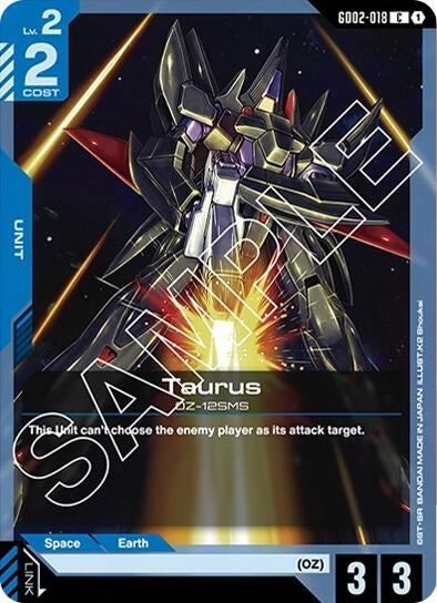 Image for Taurus (GD02-018) [Dual Impact] - Gundam Card Game
