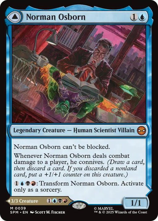 Image for Norman Osborn (39) [Marvel's Spider-Man] - Magic: The Gathering