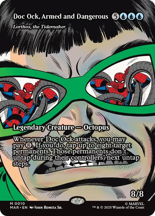 Image for Doc Ock, Armed and Dangerous - Lorthos, the Tidemaker (Borderless) (10) [Marvel Universe Eternal-Legal] - Magic: The Gathering