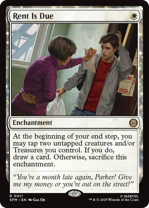 Image for Rent Is Due (11) [Marvel's Spider-Man] - Magic: The Gathering