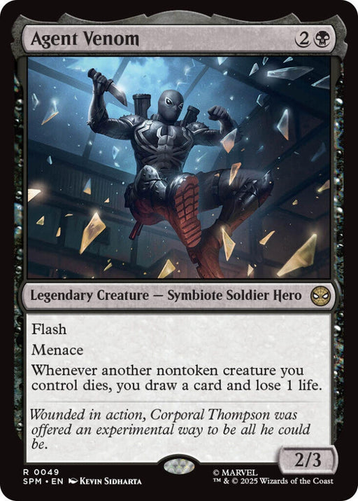 Image for Agent Venom (49) (Foil) [Marvel's Spider-Man] - Magic: The Gathering
