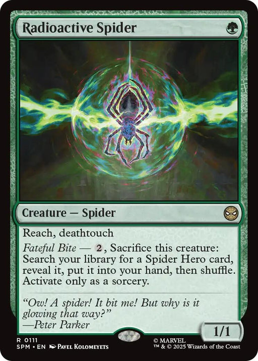 Image for Radioactive Spider (111) [Marvel's Spider-Man] - Magic: The Gathering