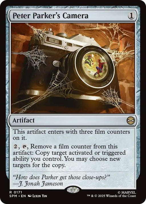 Image for Peter Parker's Camera (171) [Marvel's Spider-Man] - Magic: The Gathering