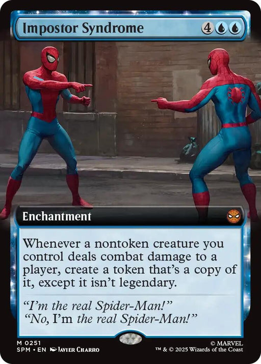 Image for Impostor Syndrome (Extended Art) (251) (Foil) [Marvel's Spider-Man] - Magic: The Gathering