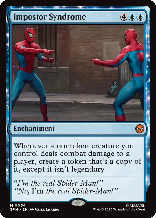 Image for Impostor Syndrome (34) (Foil) [Marvel's Spider-Man] - Magic: The Gathering