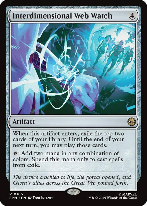 Image for Interdimensional Web Watch (165) [Marvel's Spider-Man] - Magic: The Gathering