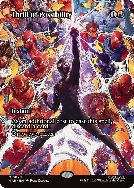 Image for Thrill of Possibility (Borderless) (28) [Marvel Universe Eternal-Legal] - Magic: The Gathering