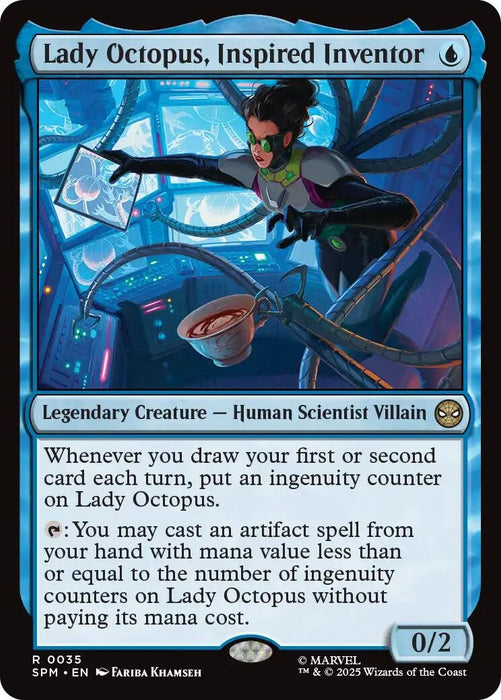 Image for Lady Octopus, Inspired Inventor (35) [Marvel's Spider-Man] - Magic: The Gathering