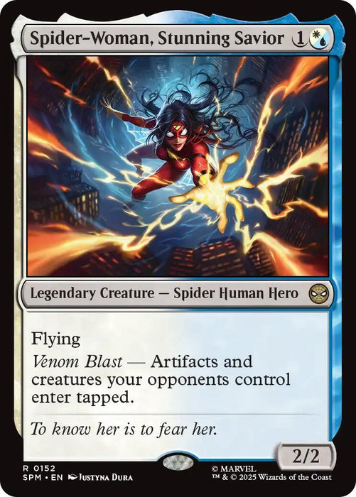 Image for Spider-Woman, Stunning Savior (152) [Marvel's Spider-Man] - Magic: The Gathering