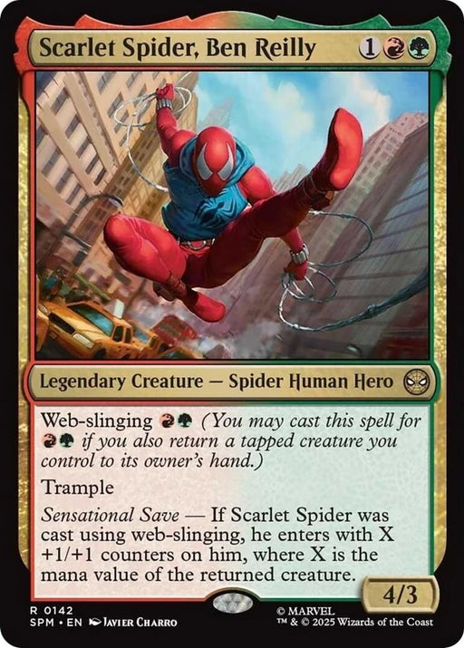 Image for Scarlet Spider, Ben Reilly (142) [Marvel's Spider-Man] - Magic: The Gathering