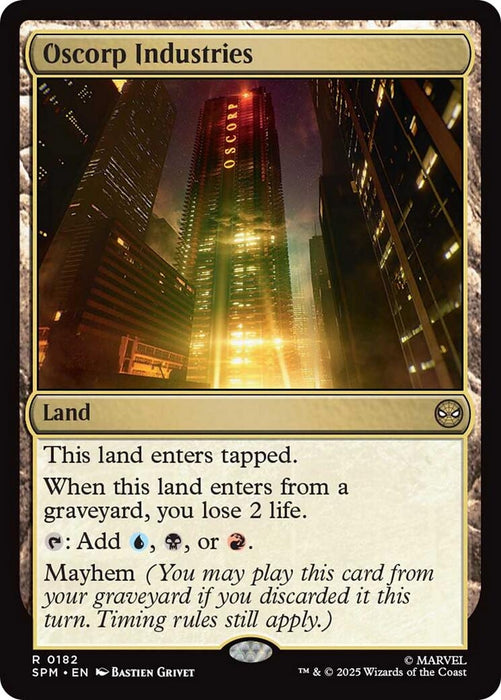 Image for Oscorp Industries (182) (Foil) [Marvel's Spider-Man] - Magic: The Gathering