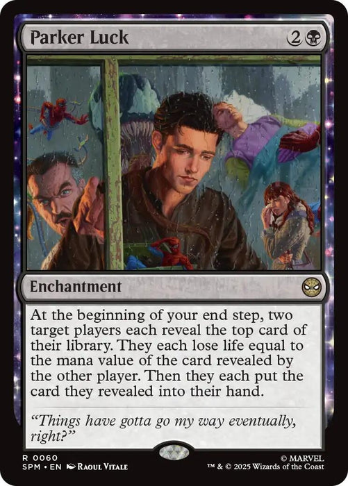 Image for Parker Luck (60) [Marvel's Spider-Man] - Magic: The Gathering