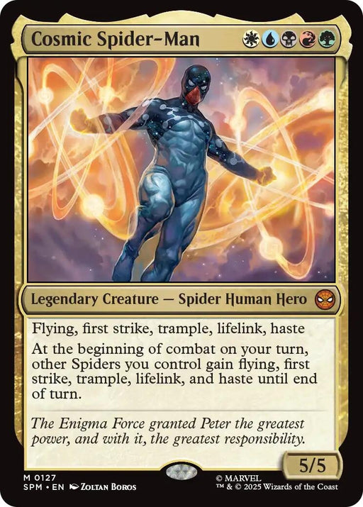 Image for Cosmic Spider-Man (127) (Foil) [Marvel's Spider-Man] - Magic: The Gathering