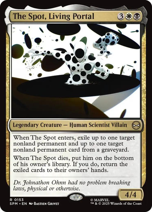 Image for The Spot, Living Portal (153) (Foil) [Marvel's Spider-Man] - Magic: The Gathering