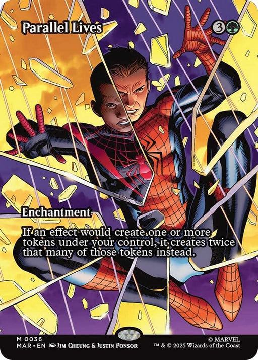 Image for Parallel Lives (Borderless) (36) [Marvel Universe Eternal-Legal] - Magic: The Gathering