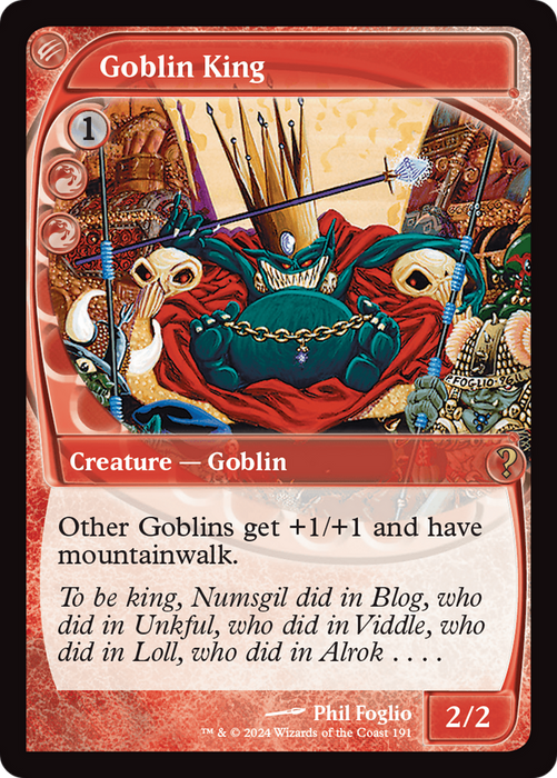 Goblin King [MB2-191] Foil - Mystery Booster 2