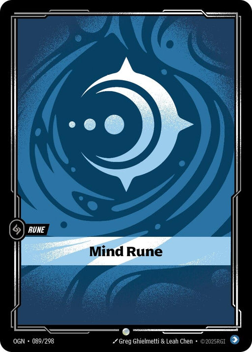 Image for Mind Rune (089/298) [Origins] - Riftbound: League of Legends Trading Card Game