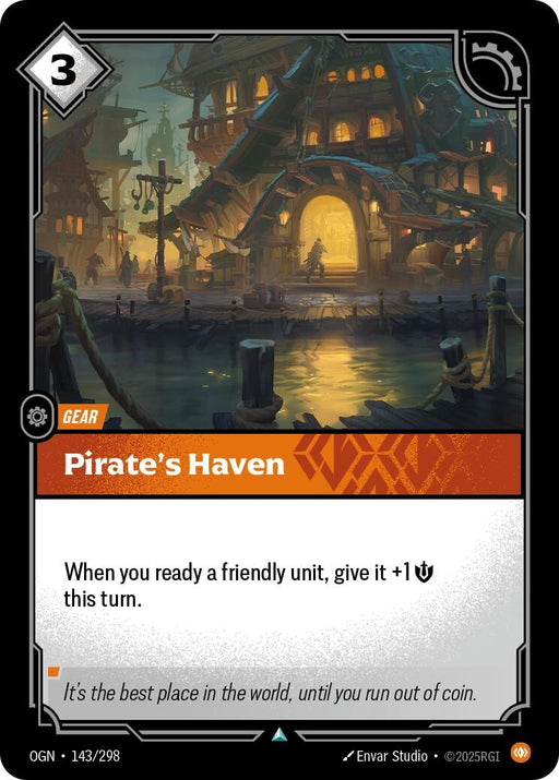 Image for Pirate's Haven (143/298) [Origins] - Riftbound: League of Legends Trading Card Game