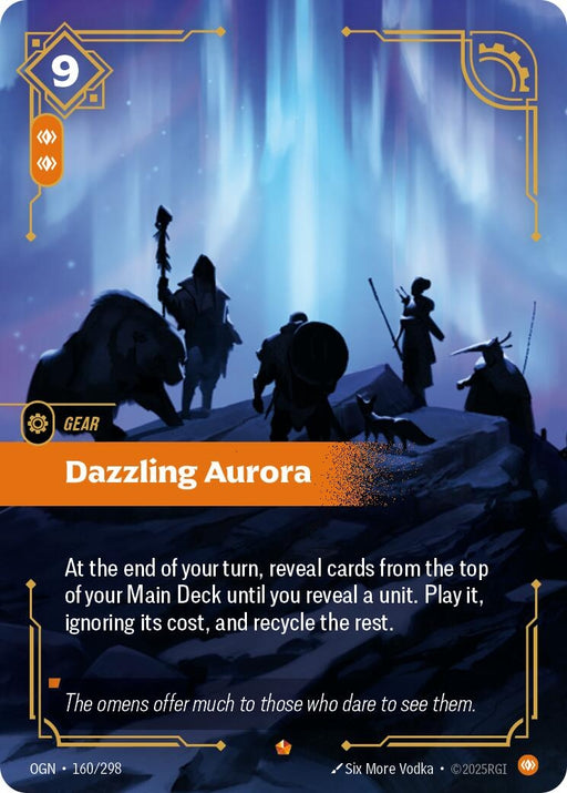 Image for Dazzling Aurora (160/298) (Foil) [Origins] - Riftbound: League of Legends Trading Card Game