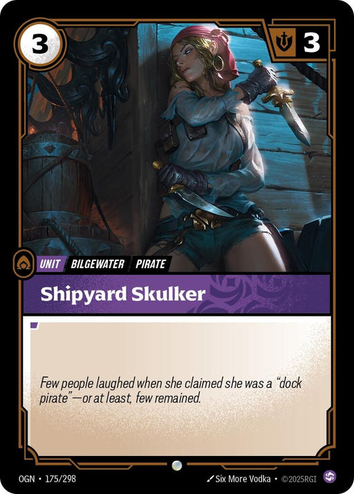 Image for Shipyard Skulker (175/298) (Foil) [Origins] - Riftbound: League of Legends Trading Card Game