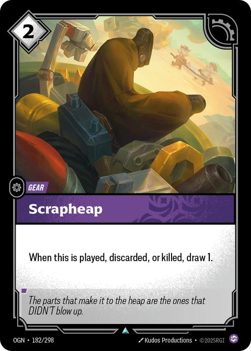 Image for Scrapheap (182/298) [Origins] - Riftbound: League of Legends Trading Card Game