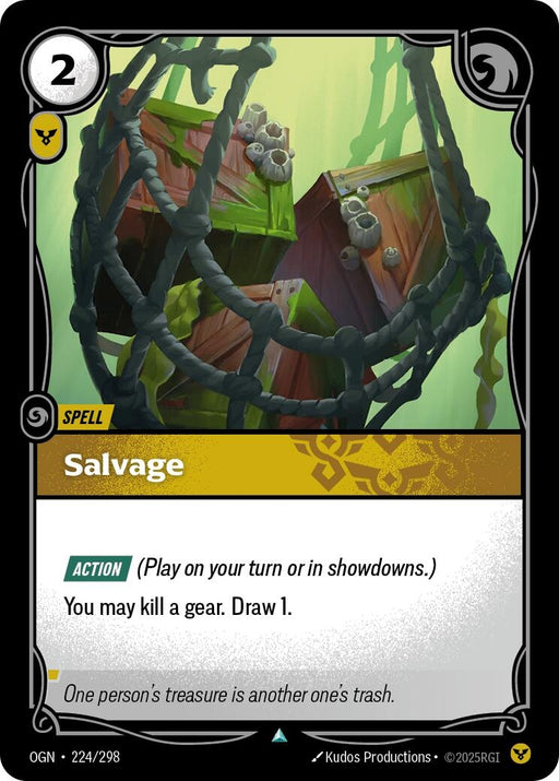 Image for Salvage (224/298) [Origins] - Riftbound: League of Legends Trading Card Game