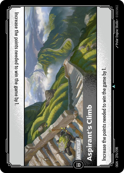 Image for Aspirant's Climb (276/298) (Foil) [Origins] - Riftbound: League of Legends Trading Card Game