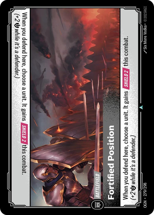 Image for Fortified Position (279/298) [Origins] - Riftbound: League of Legends Trading Card Game
