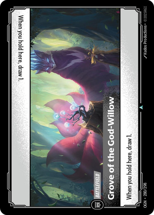 Image for Grove of the God-Willow (280/298) (Foil) [Origins] - Riftbound: League of Legends Trading Card Game