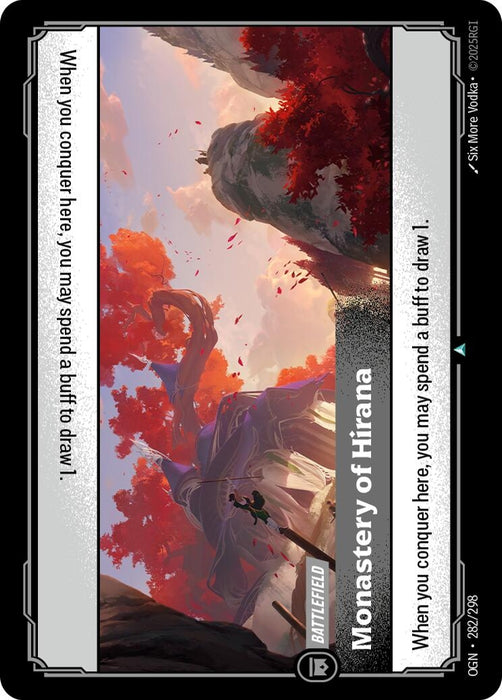 Image for Monastery of Hirana (282/298) [Origins] - Riftbound: League of Legends Trading Card Game